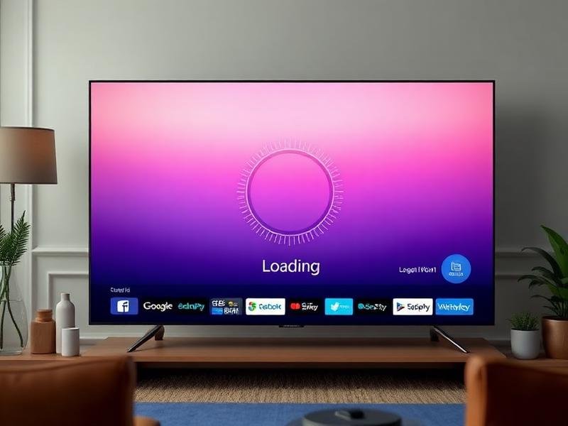 Smart TV Apps Not Working — television being checked by a repair technician